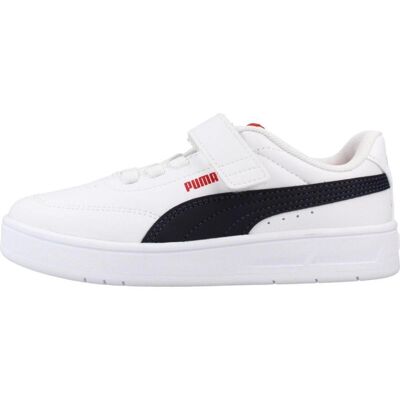 Puma Zapatillas Court Classic Clean Blancas Para Niño White Talla 34 Puma Zapatillas Court Classic Clean Blancas Para Niño White Talla 34