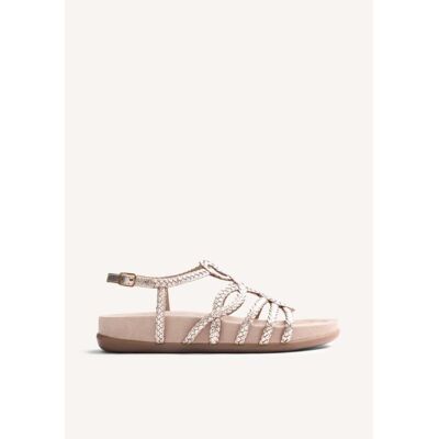 GIOSEPPO Sandalia Plana Marigat 79219-P En Platino Varios Colores Talla 36 GIOSEPPO Sandalia Plana Marigat 79219-P En Platino Varios Colores Talla 36