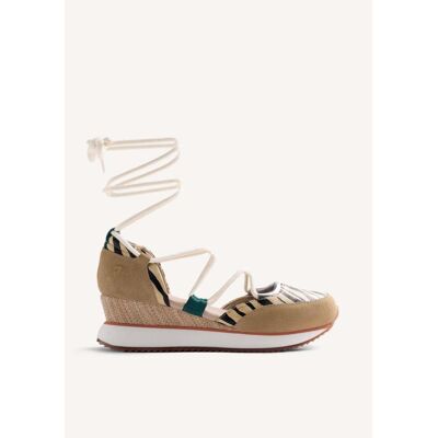 GIOSEPPO Sandalia Plana Abuya Estampado Cebra 78070-P Varios Colores Talla 38 GIOSEPPO Sandalia Plana Abuya Estampado Cebra 78070-P Varios Colores Talla 38