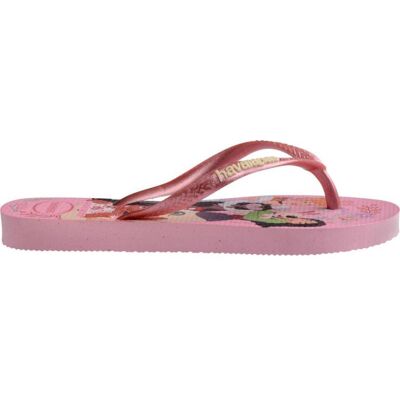 Havaianas Chanclas Slim Princess Para Niña 9898rosa Talla 25-26 Havaianas Chanclas Slim Princess Para Niña 9898rosa Talla 25-26