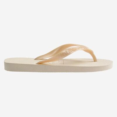 Havaianas Sandalia En Color Para Mujer Beig Talla 37-38 Havaianas Sandalia En Color Para Mujer Beig Talla 37-38