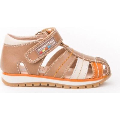 ANGELITOS Sandalias De Niño Sandalia Piel 450 Taupe Talla 27 ANGELITOS Sandalias De Niño Sandalia Piel 450 Taupe Talla 27