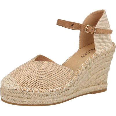 PINKDESERT Alpargatas De Cuña Para Mujer En Beige Beig Talla 41 PINKDESERT Alpargatas De Cuña Para Mujer En Beige Beig Talla 41