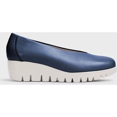 WONDERS Bailarinas Nature C33100 En Piel Azul Baltic Talla 42 WONDERS Bailarinas Nature C33100 En Piel Azul Baltic Talla 42