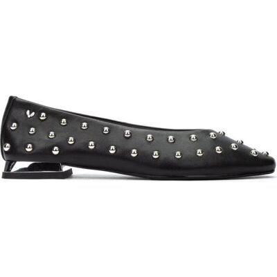 Martinelli Bailarinas Vescia S009-B479py De Piel Con Tachuelas Negro Talla 42 Martinelli Bailarinas Vescia S009-B479py De Piel Con Tachuelas Negro Talla 42