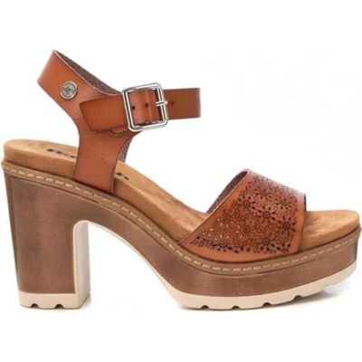REFRESH Sandalias De Tacón 172781-01 Marrón Para Mujer Camel Talla 39 REFRESH Sandalias De Tacón 172781-01 Marrón Para Mujer Camel Talla 39