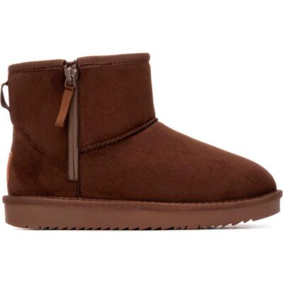 XTI Botines 144443 Planos Con Cremallera Lateral Marron Talla 38 XTI Botines 144443 Planos Con Cremallera Lateral Marron Talla 38