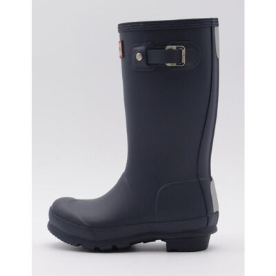 HUNTER Botas De Agua De Niña Y Niño Botas De Agua Con Hebilla Lateral Azul Talla 33 HUNTER Botas De Agua De Niña Y Niño Botas De Agua Con Hebilla Lateral Azul Talla 33
