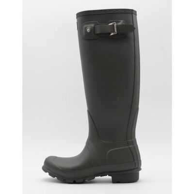 HUNTER Botas De Agua Tall Hebilla Caña Alta Verde Oscuro Para Niña Y Niño Verde Talla 40 HUNTER Botas De Agua Tall Hebilla Caña Alta Verde Oscuro Para Niña Y Niño Verde Talla 40