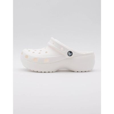 Crocs Zuecos Classic Platform Clog W Blanco Blanco Talla 42 Crocs Zuecos Classic Platform Clog W Blanco Blanco Talla 42