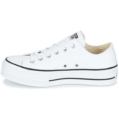 Converse Chuck Taylor All Star Lift Platform Ox Blancas Para Mujer Blanco Talla 37,5 Converse Chuck Taylor All Star Lift Platform Ox Blancas Para Mujer Blanco Talla 37,5