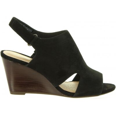 Clarks Zapatos De Cuña De Mujer 26131851 Raven Black Sde Talla 40 Clarks Zapatos De Cuña De Mujer 26131851 Raven Black Sde Talla 40