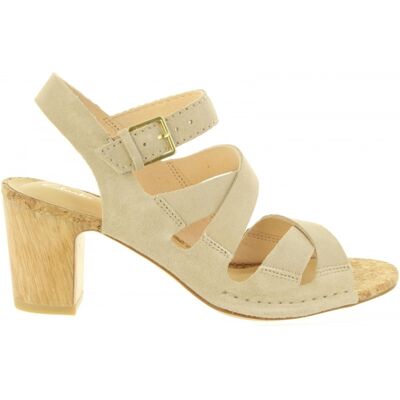 Clarks Sandalias De Mujer 26131830 Spiced Sand Suede Talla 40 Clarks Sandalias De Mujer 26131830 Spiced Sand Suede Talla 40