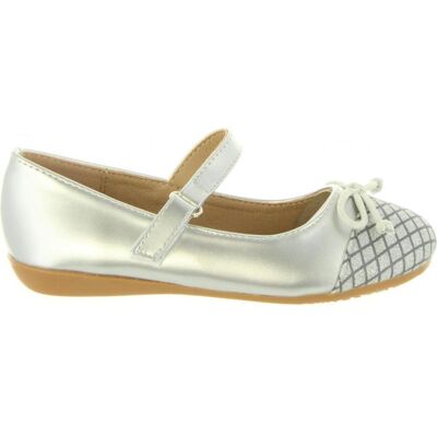 DESTROY Bailarinas De Niña K115530 Plata Talla 25 DESTROY Bailarinas De Niña K115530 Plata Talla 25