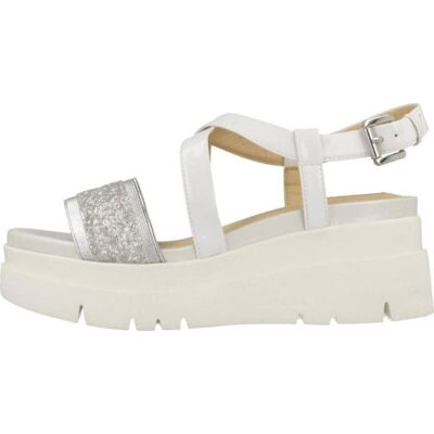 Geox Sandalias De Mujer D Radwa D Plata Talla 39,5 Geox Sandalias De Mujer D Radwa D Plata Talla 39,5