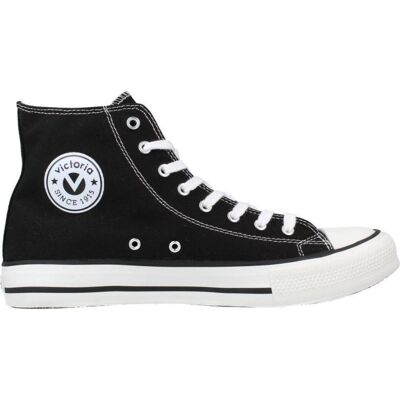 VICTORIA Tribu Botín Lona Negro Modelo 106500 Negro Talla 36 VICTORIA Tribu Botín Lona Negro Modelo 106500 Negro Talla 36