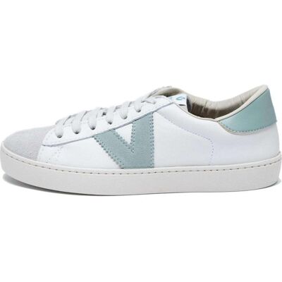 VICTORIA Zapatillas Berlin 1126142 Piel Y Serraje Blancas Jade 612 Talla 21 VICTORIA Zapatillas Berlin 1126142 Piel Y Serraje Blancas Jade 612 Talla 21