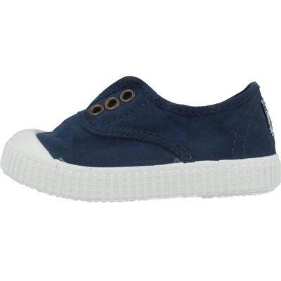VICTORIA Zapatillas 1915 Inglesa Elástica Lona Azul Talla 26 VICTORIA Zapatillas 1915 Inglesa Elástica Lona Azul Talla 26