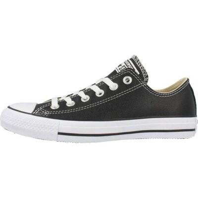 Converse Deportivas De Mujer Y Hombre Y Niña Y Niño Zapatillas Chuck Taylor All Star Leather Negras Negro Talla 45 Converse Deportivas De Mujer Y Hombre Y Niña Y Niño Zapatillas Chuck Taylor All Star Leather Negras Negro Talla 45