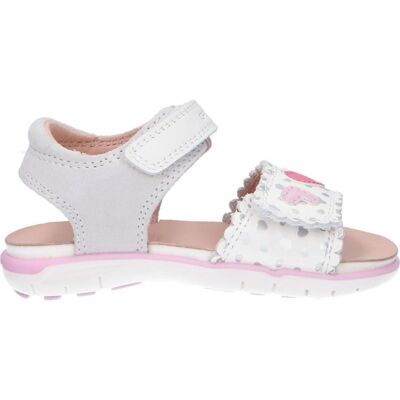 Geox Sandalias De Niña B354ma 08522 B S Delhi C0406 White-Pink Talla 21 Geox Sandalias De Niña B354ma 08522 B S Delhi C0406 White-Pink Talla 21