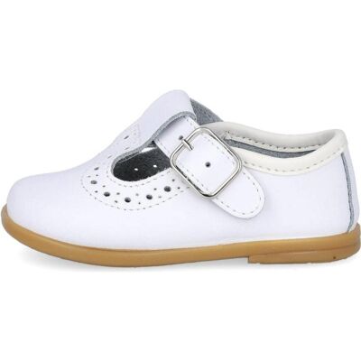 CONGUITOS Zapatos De Niño Nvs12216-0001 Zapatos Pepitos Blanco Talla 26 CONGUITOS Zapatos De Niño Nvs12216-0001 Zapatos Pepitos Blanco Talla 26