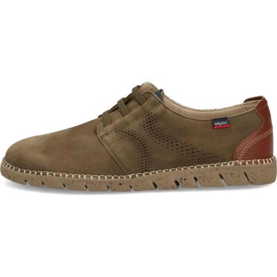 CALLAGHAN Zapatos De Hombre 43200 Zapatillas Casual De Hombre Nobuk Kaki Kaki Talla 45 CALLAGHAN Zapatos De Hombre 43200 Zapatillas Casual De Hombre Nobuk Kaki Kaki Talla 45