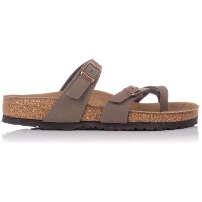 Birkenstock Sandalias Mayari Bio Marrones Para Mujer Marrón Talla 40 Birkenstock Sandalias Mayari Bio Marrones Para Mujer Marrón Talla 40