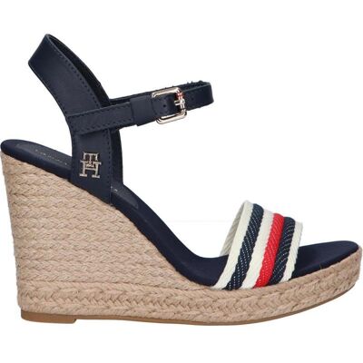 Tommy Hilfiger Sandalias De Plataforma Corporate Wedge Fw0fw07086 Dw6 Space Blue Dw6 Space Blue Talla 40 Tommy Hilfiger Sandalias De Plataforma Corporate Wedge Fw0fw07086 Dw6 Space Blue Dw6 Space Blue Talla 40