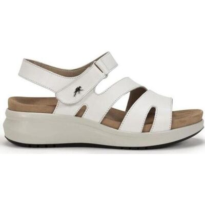FLUCHOS Sandalias De Mujer Sandalia Yagon Blanca De Camel Talla 40 FLUCHOS Sandalias De Mujer Sandalia Yagon Blanca De Camel Talla 40