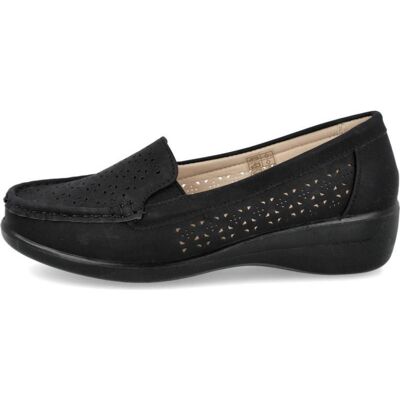 L&R SHOES A512 Mocasines De Cuero Negro Negro Talla 38 L&R SHOES A512 Mocasines De Cuero Negro Negro Talla 38