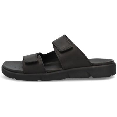 Geox Sandalias De Hombre Con Cierre De Velcro Negro Talla 41 Geox Sandalias De Hombre Con Cierre De Velcro Negro Talla 41