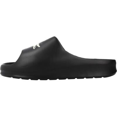 Lacoste Chanclas Serve Slide 2.0 Negras Negro Talla 35 Lacoste Chanclas Serve Slide 2.0 Negras Negro Talla 35