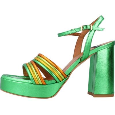 ANGEL ALARCON Sandalias De Mujer Combi Galaxy Verde Talla 38 ANGEL ALARCON Sandalias De Mujer Combi Galaxy Verde Talla 38