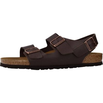 Birkenstock Sandalias De Mujer Y Hombre Milano Bf 10091-049682 Marrón Ref 1183777 Marron Talla 39 Birkenstock Sandalias De Mujer Y Hombre Milano Bf 10091-049682 Marrón Ref 1183777 Marron Talla 39