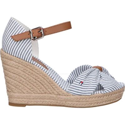 Tommy Hilfiger Sandalias De Mujer Fw0fw07160 Seersucker High Wedge 0g5 Seersucker-Blue Talla 41 Tommy Hilfiger Sandalias De Mujer Fw0fw07160 Seersucker High Wedge 0g5 Seersucker-Blue Talla 41