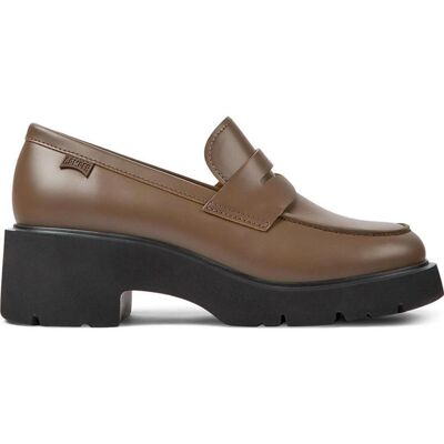 Camper Mocasines De Mujer Mocasines Milah K201425 Brown Talla 40 Camper Mocasines De Mujer Mocasines Milah K201425 Brown Talla 40