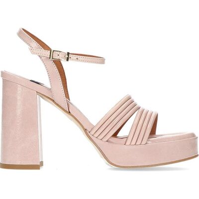 ANGEL ALARCON Sandalias De Mujer Zapatos Con Tacon Amber Rosa Talla 35 ANGEL ALARCON Sandalias De Mujer Zapatos Con Tacon Amber Rosa Talla 35