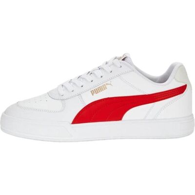 Puma 380810-25 Zapatillas Blancas Con Raya Roja Blanco Talla 40 Puma 380810-25 Zapatillas Blancas Con Raya Roja Blanco Talla 40
