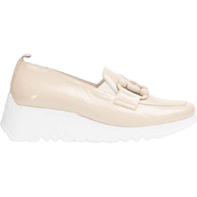 WONDERS Mocasines De Mujer Zapato E-6723 Muje Lack Natural Talla 39 WONDERS Mocasines De Mujer Zapato E-6723 Muje Lack Natural Talla 39
