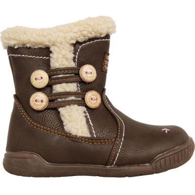 URBAN Botas De Niña B160958-B1392 Brown-White Talla 20 URBAN Botas De Niña B160958-B1392 Brown-White Talla 20