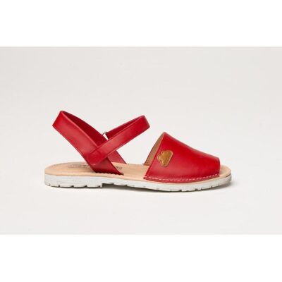 ANGELITOS De Niña Y Niño Abarca Piel 220 2 Rojo Talla 29 ANGELITOS De Niña Y Niño Abarca Piel 220 2 Rojo Talla 29