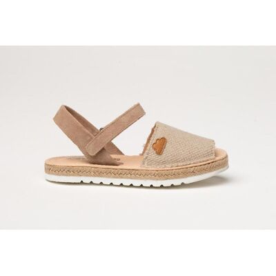 ANGELITOS De Niña Y Niño Abarca Piel 225 Taupe Talla 33 ANGELITOS De Niña Y Niño Abarca Piel 225 Taupe Talla 33