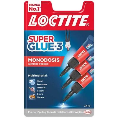 SUPER GLUE-3 Pegamento 3 En 1 3 Ud SUPER GLUE-3 Pegamento 3 En 1 3 Ud