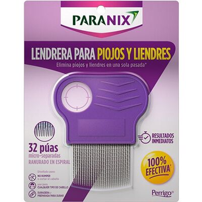 PARANIX Lendrera Para Piojos Y Liendres PARANIX Lendrera Para Piojos Y Liendres