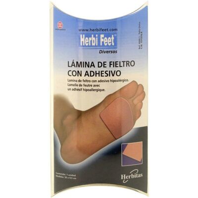 ECOSIL Herbi Feet Lámina De Fieltro Con Adhesivo ECOSIL Herbi Feet Lámina De Fieltro Con Adhesivo