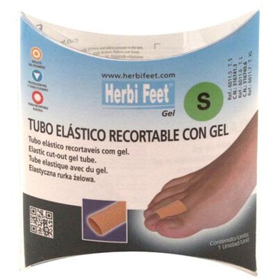 ECOSIL Herbi Feet Tubo Elástico Recortable Con Gel Talla S ECOSIL Herbi Feet Tubo Elástico Recortable Con Gel Talla S