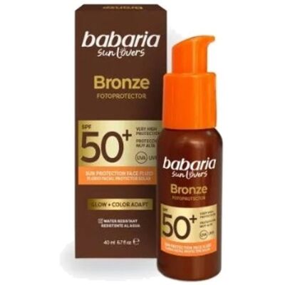 BABARIA Protector Solar Fluido Facial SPF50 BABARIA Protector Solar Fluido Facial SPF50