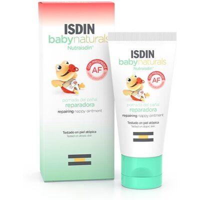Isdin Baby Naturals Nutraisdin AF Crema para pañales - Protección suave para piel delicada Isdin Baby Naturals Nutraisdin AF Crema para pañales - Protección suave para piel delicada