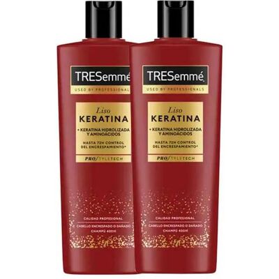 TRESEMMÉ Champu Liso Keratina Duplo De TRESEMMÉ Champu Liso Keratina Duplo De