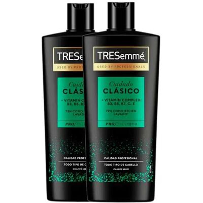 TRESEMMÉ Champu Cuidado Clasico Duplo De TRESEMMÉ Champu Cuidado Clasico Duplo De